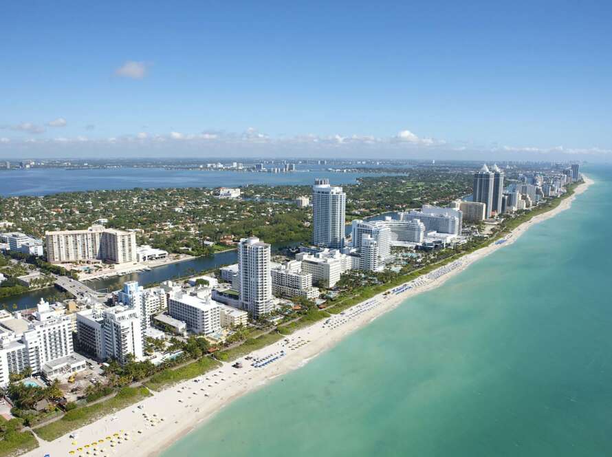 Skyline de Miami Florida - mercado inmobiliario de inversión