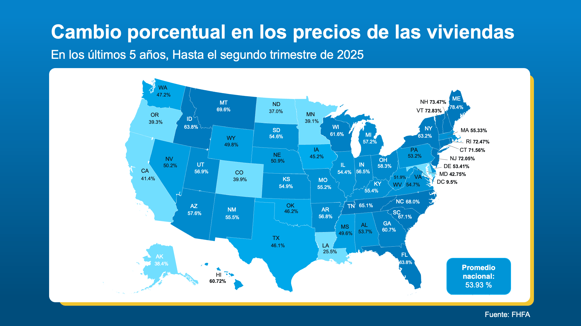 mapa con precios