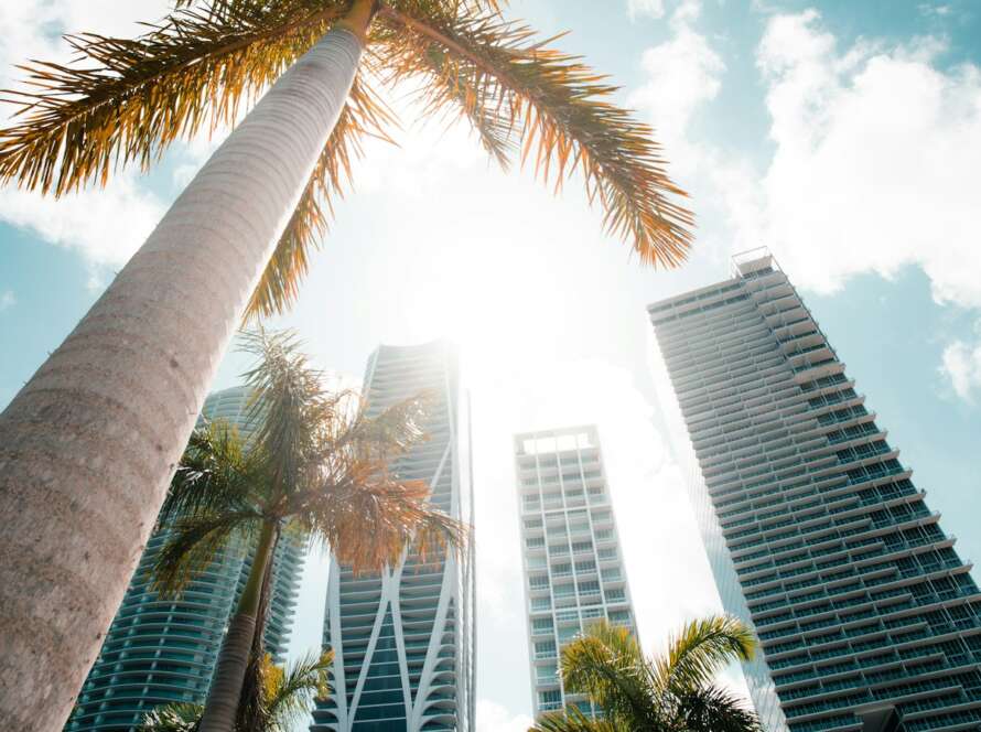 Skyline de Miami Florida - mercado inmobiliario de inversión