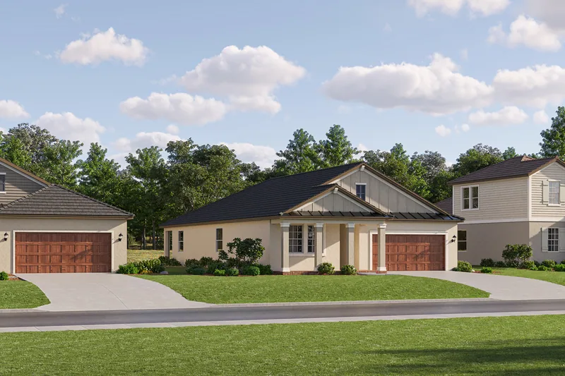Angeline Active Adult · Active Adult Manors, obra nueva en Land O' Lakes, Florida