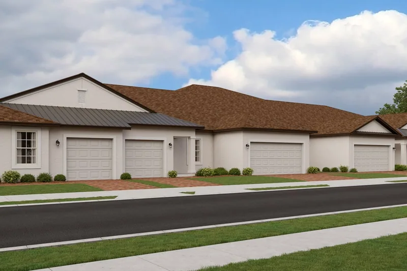 Angeline Active Adult · Active Adult Villas II, obra nueva en Land O' Lakes, Florida