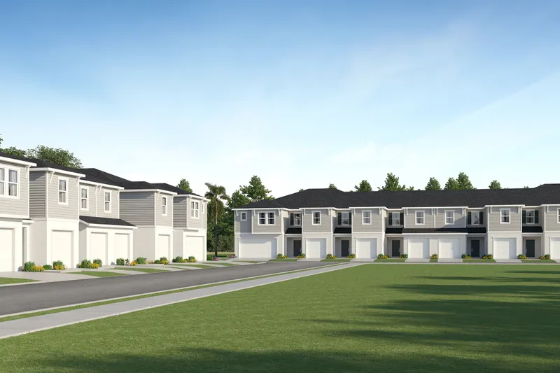 Brentwood2 · Overlook Townhomes, obra nueva en Davenport, Florida