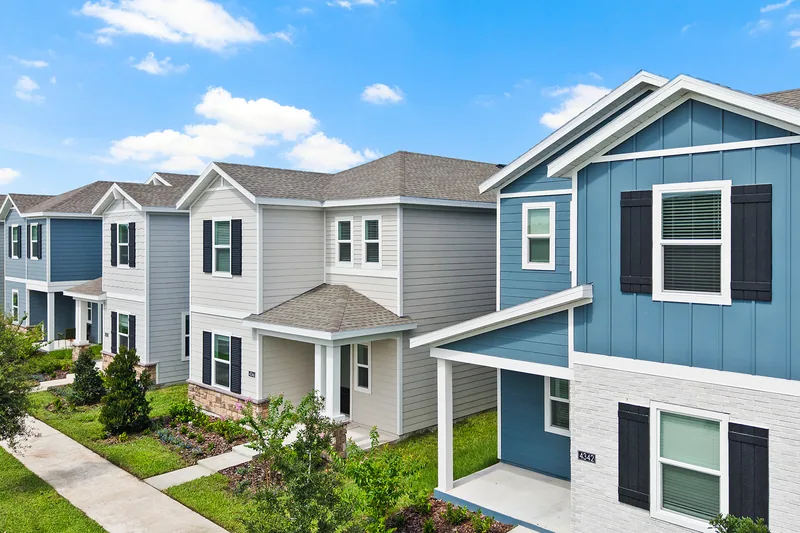 The Glades At Crossprairie · Cottage Alley Collection, obra nueva en Saint Cloud, Florida