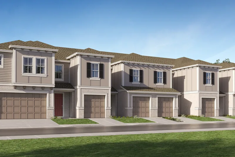 The Townes at Crystal Brook, obra nueva en Zephyrhills, Florida