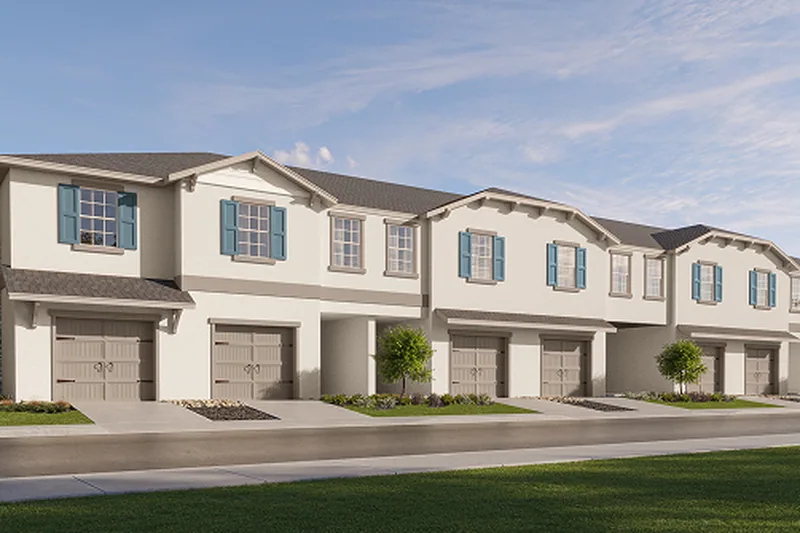 The Townes at Market Edge, obra nueva en Riverview, Florida