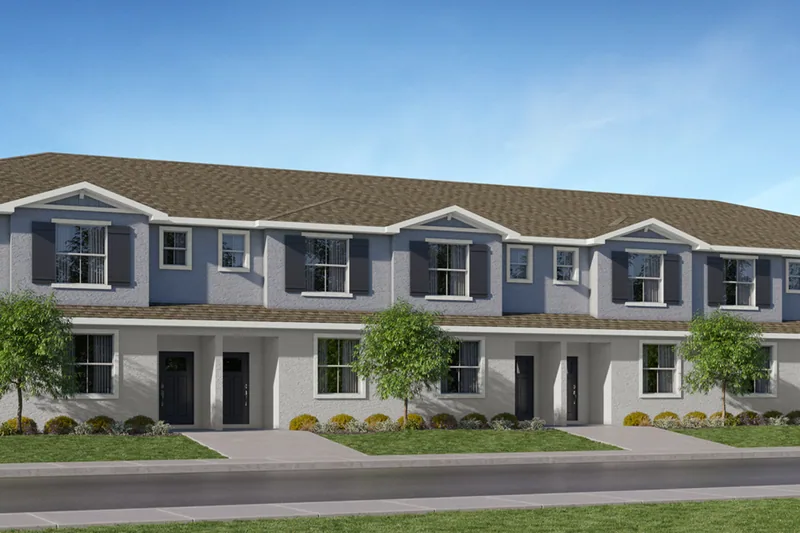 West Lake · The Townhomes, obra nueva en Wimauma, Florida